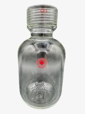 8648-140 Ace Glass Heavy Wall 325ml #25 Thread Hydrogenation Pressure Bottle