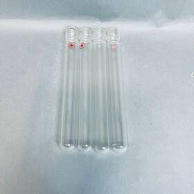 8648-29 Ace Glass Pressure Vessel 38 Ml 25.4 Mm Od 203 Size 15 Lot Of 4 Tubes