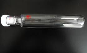 8648-89 Ace Glass New Pressure Tube/vessel 120ml 38.1mm Od 17.8cm Long #15 Plug