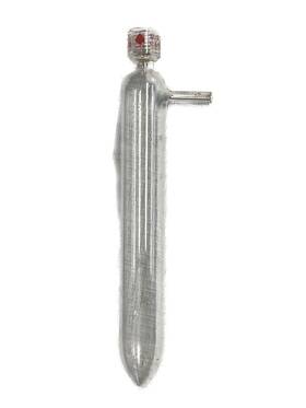 8762-03 Ace Glass Adjustable Mineral Oil Bubbler Body Only 1/4 Inch Sidearm