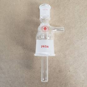 9546-06 Ace Glass Inc Micro Sublimer Head 14/20 Top 29/26 Bottom Inner Joints