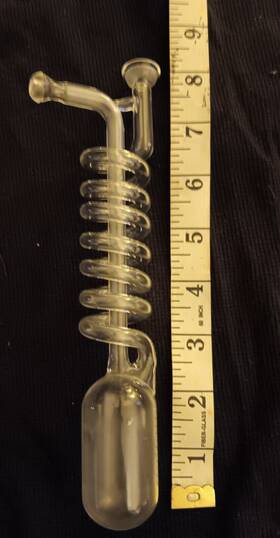 D131447 Ace Glass Cond. Receiver Borosilicate