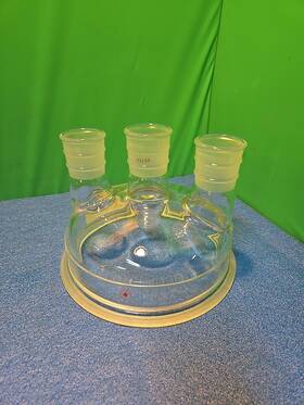 Z555800 Ace Glass 3-neck Reaction Vessel Lid 45/50 Center Neck 2-45/50side 200mm