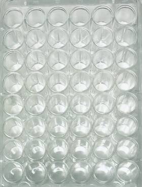 Plate-ps-48a-f-c-s Advangene 48 Well Treated Sterile Flat Tissue Culture Plate 50/case