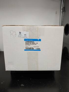 200856-100 Agilent 100 Box Universal Lids Ps Clear