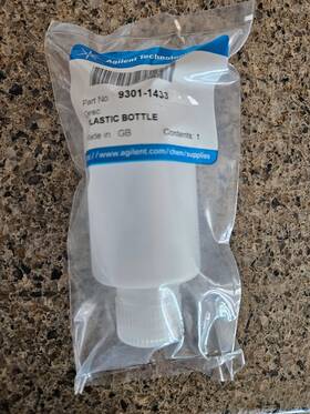 9301-1433 Agilent Plastic Bottle Set Of 6