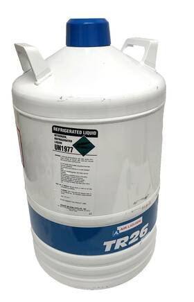 Tr26 Air Liquide Liquid Nitrogen Dewar - Tested / Works Well