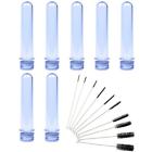 Ance143 Ancefine Clear Plastic Test Tube With Lid And 719034274836