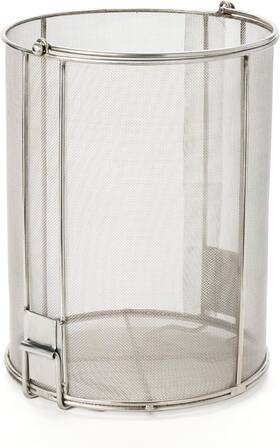 Anysizebasket 850051683161 Dip N Drain The Ultimate Stainless 5 Gal. 1/32 Mesh - No Bucket Silver