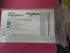 4306311 Applied Biosystems Microamp Clear Adhesive Film Pn 100/pk 4306311 Applied Biosystems Microamp Clear Adhesive Film Pn 100/pk