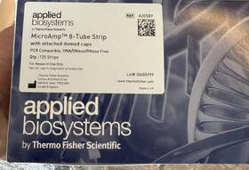 A30589 Applied Biosystems 125-pack Microamp 8-tube Strip With Attached Domed Cap