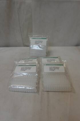 Awsm-1002ram Arctic White Lot Of 5 - Arctiseal 96 Well Round Silicone Seal Ptfe