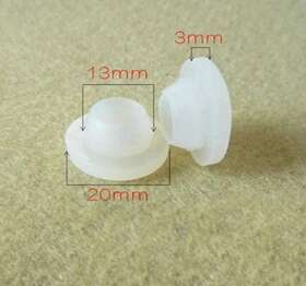 Atozlabssupply S20mm 20mm Silicone Stopper Serum Vials