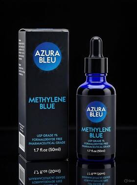 Mb1991 Azura Bleu Methblue Azurableu 1% Solution 50ml / 1.7 Fl Oz Dropper Bottle
