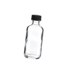 B26-12 Premium Vials Boston Round Glass Bottle With Cap 0050000530328