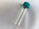 B69306 Scientific Specialties Lot Of Glass Vials With Screw Caps Service