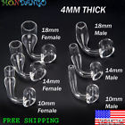 Bang-10-14-16 Mondango Quartz Banger Thick Clear Joint Male Female