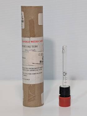 9912786 Beckman Coulter Life Sciences Lab Glass Aperture Analyzer Tube 100 M