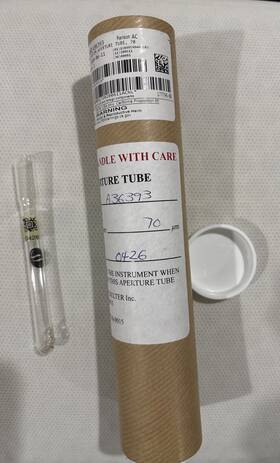 A36393 Beckman Coulter A36394 Rev Ac 70 Micron Aperture Tube A36393 Beckman Coulter A36394 Rev Ac 70 Micron Aperture Tube