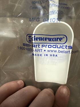 041017 Bel-art Sterileware Products Sampling Scoops 2 Oz