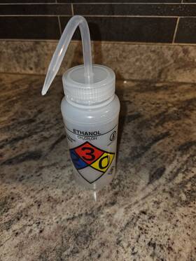 Cas-64-17-5 Bel-art Products 102038 Leak-proof Wash Bottles Ethanol Scienceware