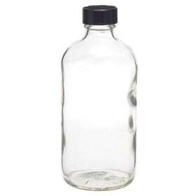4771b03clr Berlin Packaging Freund Boston Rnd 8 Oz Pvc Coated Glass Bottle - 12 / Cs