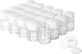 Gb2024 Bkmamlab 5ml Clear Glass Vial 20pcs With White Screw Cap And Inner Plug