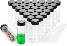 Gv2100 Bkmamlab 30ml Clear Small Glass Vials 30pcs With Screw Caps Gv2100 Bkmamlab 30ml Clear Small Glass Vials 30pcs With Screw Caps