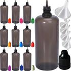 Black10100mlred Cap Huizhu Plastic Smoke Oil Bottle Steel Needle Dropper Bottles