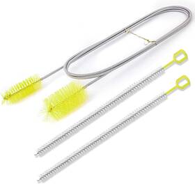 K3899-bf-11 Brush Family Flexible Drain 66 Inch Double Ended Aquarium Filter Hose Long Yellow