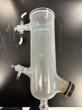 040642 Buchi Plastic Coated Rotary Evaporator Dry Ice Condenser Assembly Inch C