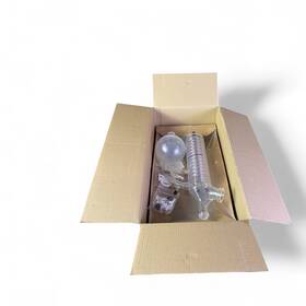 Buchi 801234324890 Plastic Glass Condenser Laboratory And Spherical Flask