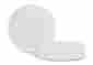 Cap-05019 Qorpak White Ribbed Polypropylene Cap With Sturdeeseal Polyethylene Fo