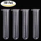 Cashbi119lot5 Buytra Test Tubes Pack Plastic Lab Vial Sample 747710876647