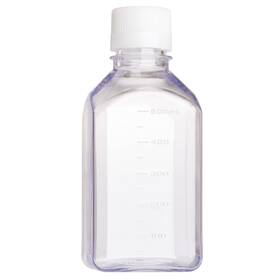 230764 Celltreat 500ml Media Bottle Square Petg Bulk Sterile Transparent