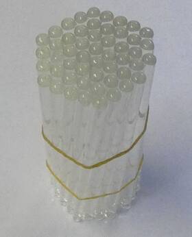 1477 Chang Bioscience 508in Pack Of 50 Glass Rod 8 Inch Mixer Mixing Bar 6mm Lab Stirring Mix Coffee Tea Sugar