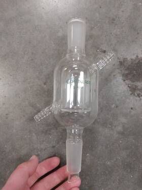 Cg-1216-05 Chemglass 415mm 24/40 300mm High-efficiency Reflux Condenser Joint