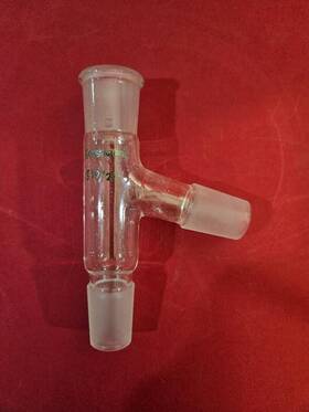 Cg-1022-19 Chemglass 75 Degree Distillation Adapter 19/22 Joint 1434b