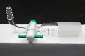 Cg-1030-01 Chemglass Flow Control Adapter 90 2mm Stpk 24/40 Inner Joint