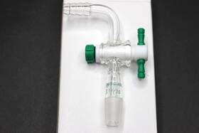 Cg-1030-14 Chemglass Flow Control Adapter 90 2mm Stpk 14/20 Inner Joint
