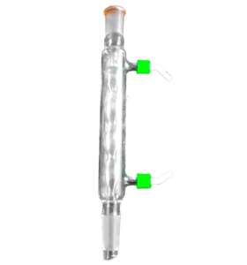 Cg-1206-hc Chemglass Allihn Condenser 200mm Removable Hose Connections 24/40 Jnt Cg-1206-hc Chemglass Allihn Condenser 200mm Removable Hose Connections 24/40 Jnt