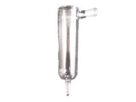 Cg-1209-a-27 Chemglass Dewar Type Condenser 24/40 Joints 75 Angle 250x50mm