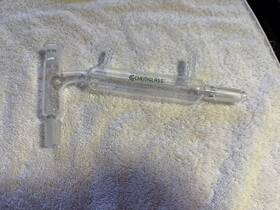 Cg-1238-05 Chemglass Distilling Head 14/20 Joints 110mm Jacketed Condenser