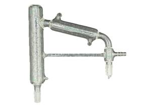 Cg-1246-10 Chemglass Glass 100mm Jacketed Vigreaux 14/20 10/18 Distillation Head