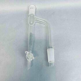 Cg-1261-11 Chemglass Barrett Distilling Receiver 10 Ml 24/40 Joints With Glass Stopcock