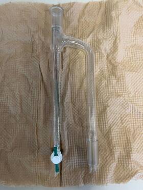 Cg-1261-a-12 Chemglass Distilling Receiver 20 Ml Capacity With 24/40 Joint Cg-1261-a-12 Chemglass Distilling Receiver 20 Ml Capacity With 24/40 Joint