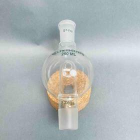 Cg-1321-11 Chemglass Modified Rotary Evaporator Bump Trap 250 Ml 24/40 Upper 29/26 Lower