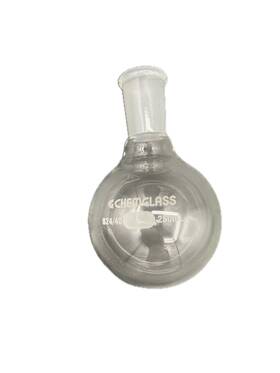 Cg-1506-17 Chemglass Glass 250ml 24/40 Single Neck Round Bottom Flask