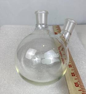 Cg-1520-57 Chemglass Cg-1520 2-neck Round Flask 19/22 500ml