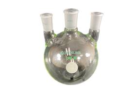 Cg-1522-51 Chemglass 2000ml Vertical 3-neck Round Bottom Flask 29/42 24/40 #2